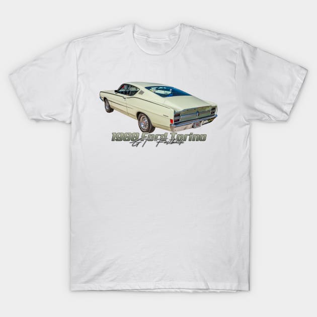 1968 Ford Torino GT Fastback T-Shirt by Gestalt Imagery